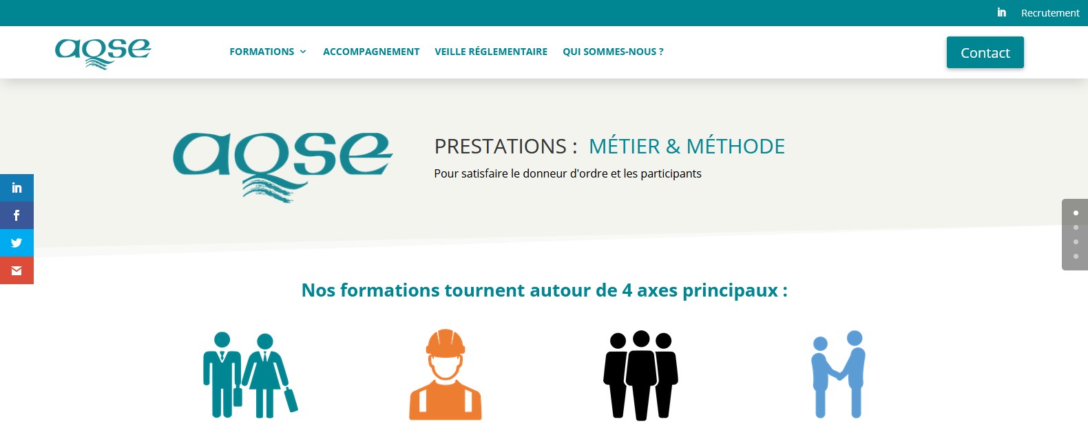 AQSE-France.fr la formation du CSE métier et méthodes
